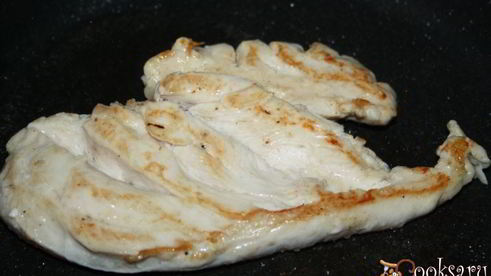 домашняя шаурма с курицей