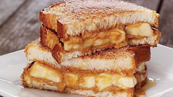 Рецепт Бананового сэндвича