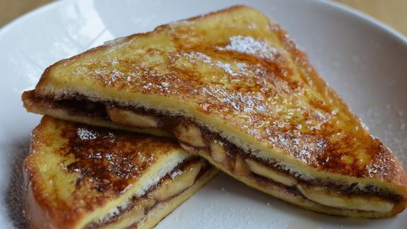 Рецепт Горячих сэндвичей с шоколадом