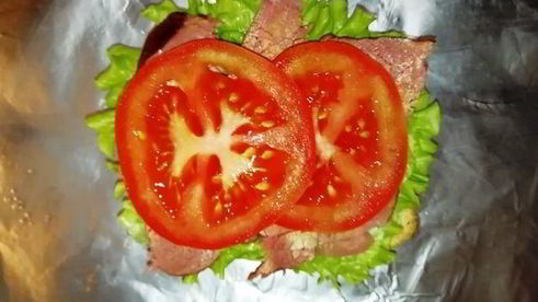 клаб-сэндвичи с хлебом из булгура