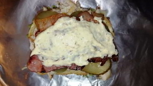 клаб-сэндвичи с хлебом из булгура