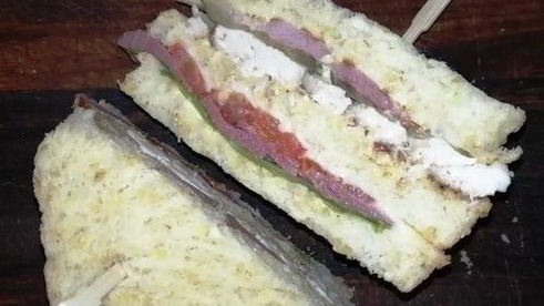 клаб-сэндвичи с хлебом из булгура