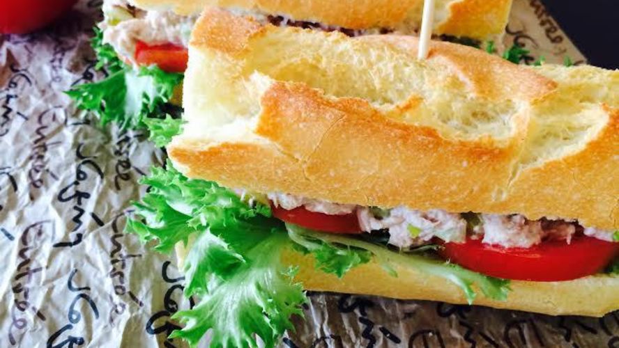 Рецепт классического сэндвича с тунцом