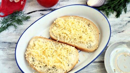 открытый сэндвич