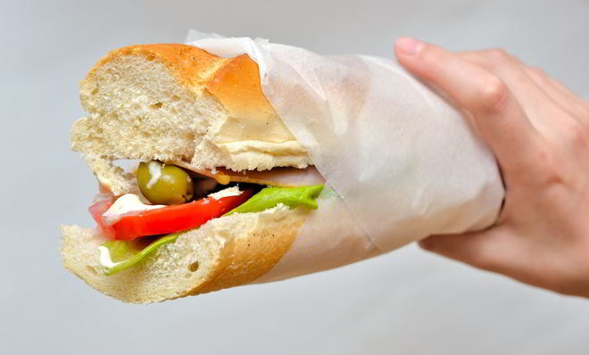 Сэндвич из Сабвей