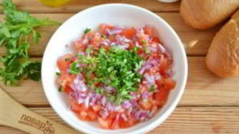 сэндвич с мясными шариками