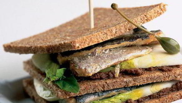 Рецепт Сэндвича с сардинами