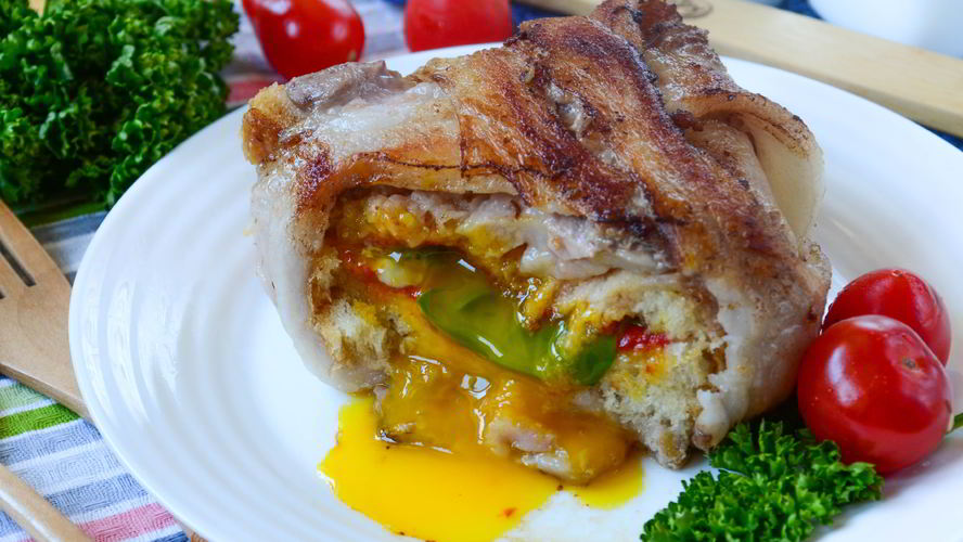 Рецепт сэндвича в беконе