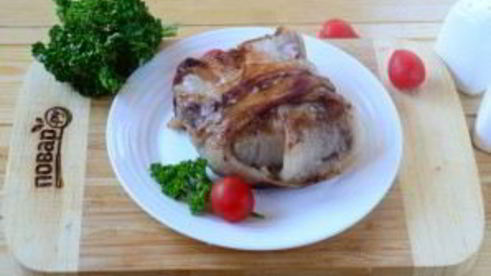 сэндвич в беконе