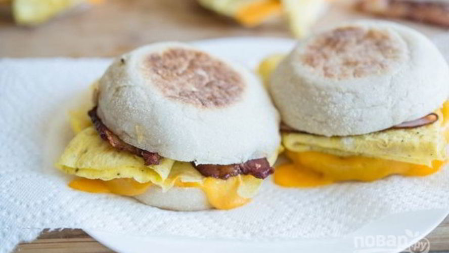 Рецепт сэндвичей на завтрак