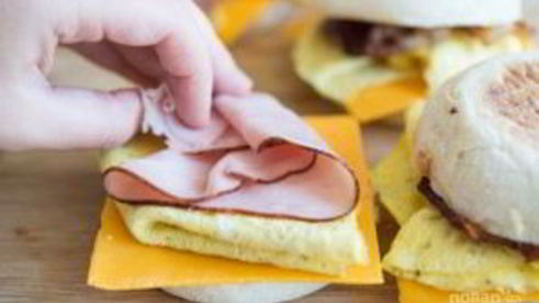 сэндвичи на завтрак