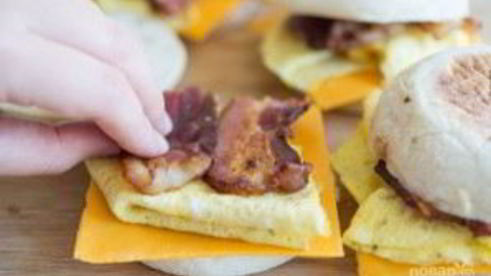 сэндвичи на завтрак