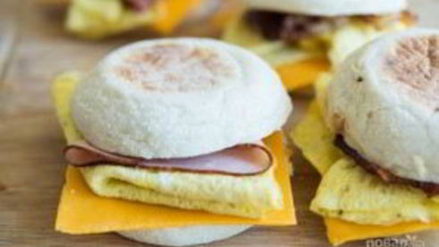 сэндвичи на завтрак