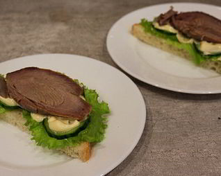 Сэндвичи с индейкой