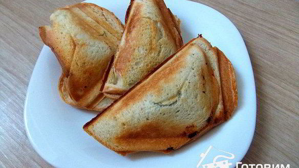 Рецепт Сэндвичей с колбасой и бананом