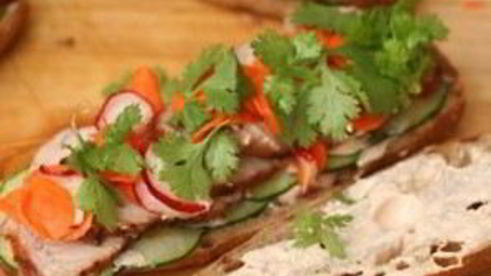 сэндвичи со свининой по-вьетнамски