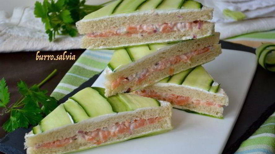 Рецепт сэндвичей весенних
