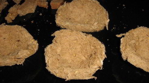 хлебные тарталетки с авокадно-яичным салатом