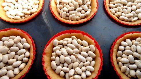 китайские яичные тарталетки