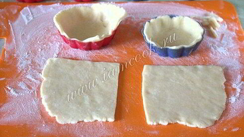 тарталетки с грибами