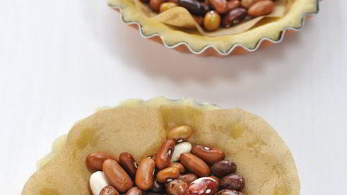 тарталетки с лимонным кремом и меренгой