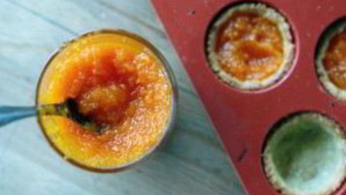 тарталетки с морковью сладкие