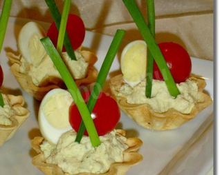 Тарталетки с начинкой