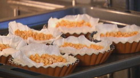 тарталетки с рикоттой и руколой