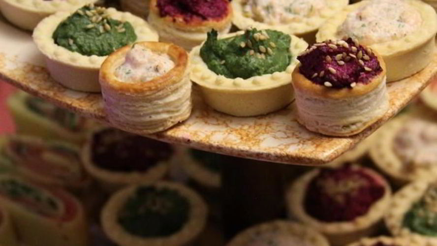 Рецепт тарталеток с цветной начинкой