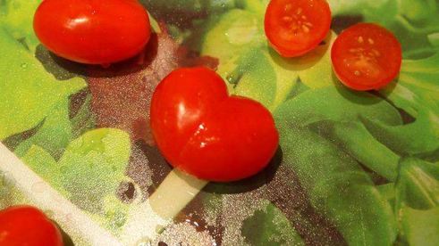 закуска в тарталетках с несладкой начинкой для влюбленных