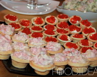 Закуска в тарталетках