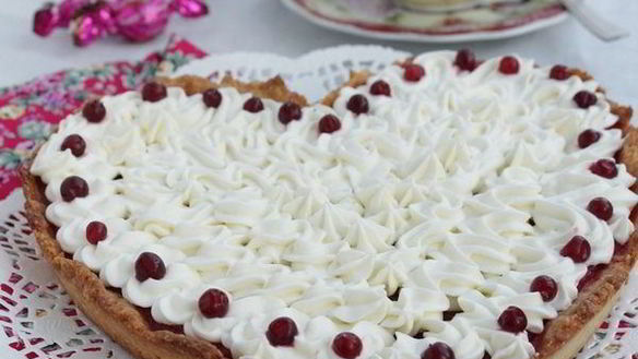 Рецепт Брусничного тарта