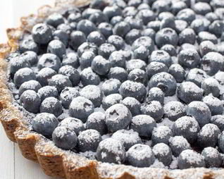 Черничный тарт