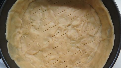 лимонный тарт с франжипаном