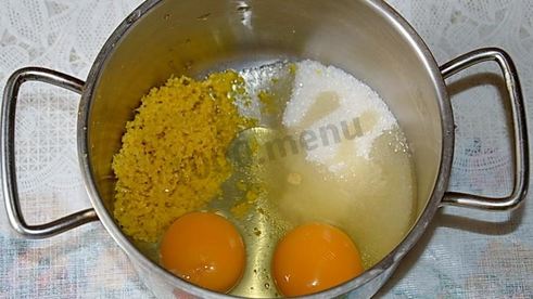 лимонный тарт с меренгой