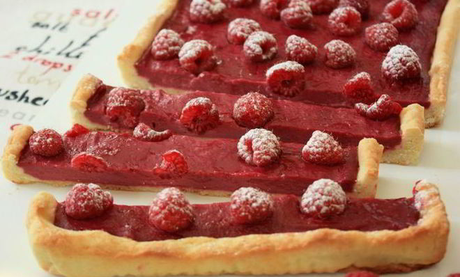 Малиновый тарт