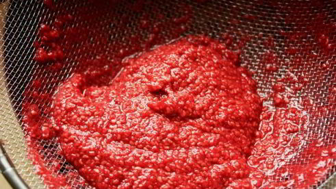 малиновый тарт