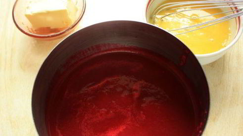 малиновый тарт