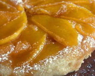 Манговый тарт татен