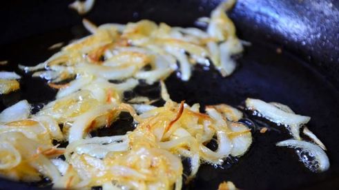 мини тарты с грибами и пармезаном