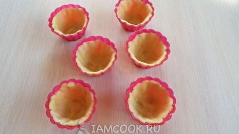 мини-тарты с шоколадом