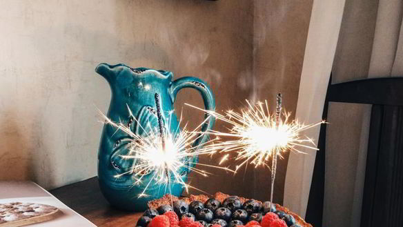 Рецепт Нежного миндального тарта с ягодами