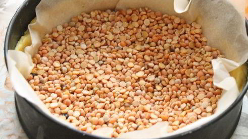 шоколадно-кокосовый тарт