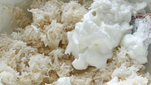 шоколадно-кокосовый тарт