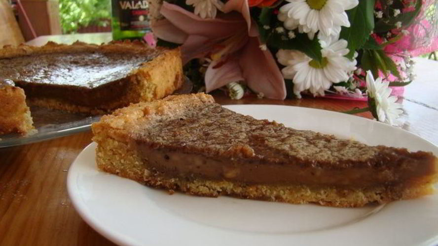 Рецепт шоколадна-орехового тарт нутелла