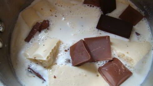 шоколадно-ореховый тарт нутелла