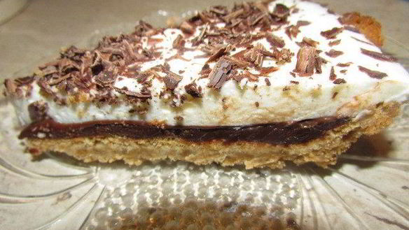 Рецепт Шоколадна-творожного тарт