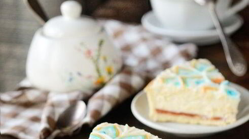 тарт деревенский с миндалем и абрикосами