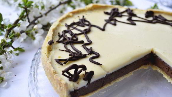 Рецепт Тарта Два шоколада