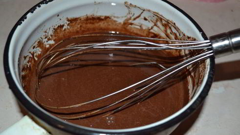 тарт два шоколада